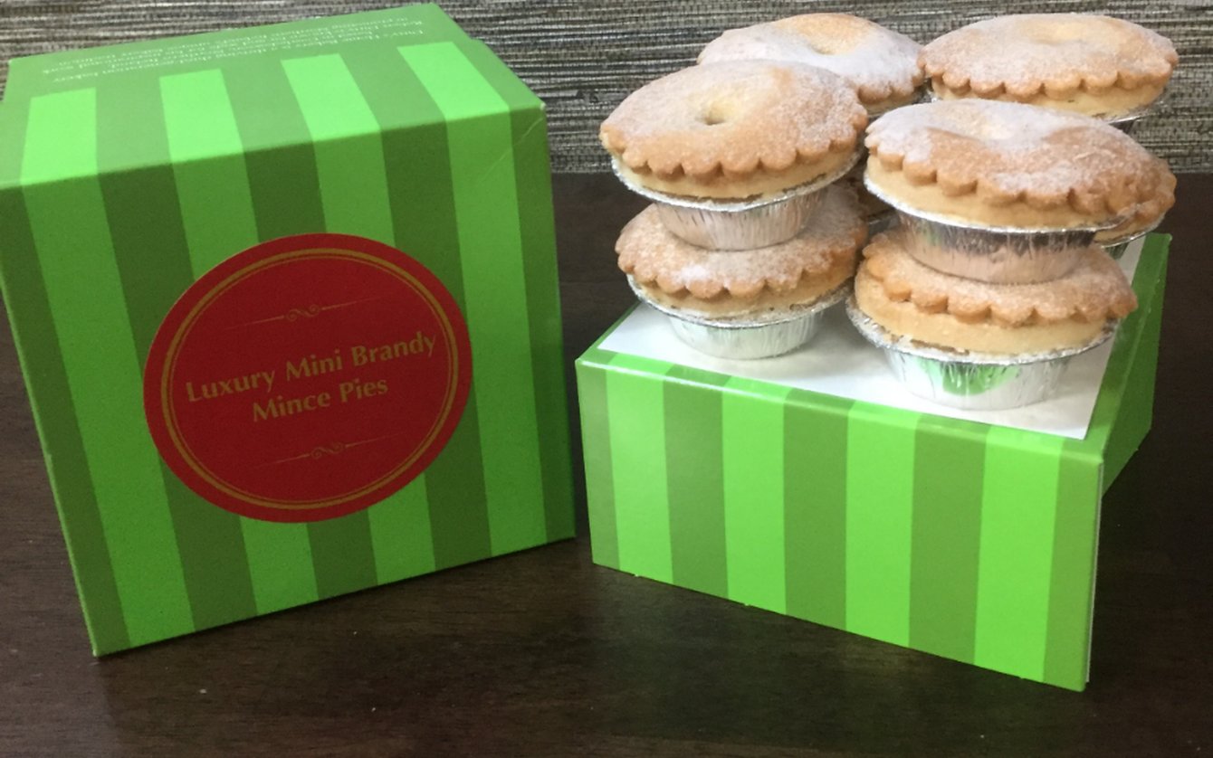 Luxury Mini Brandy Mince Pies (330g)